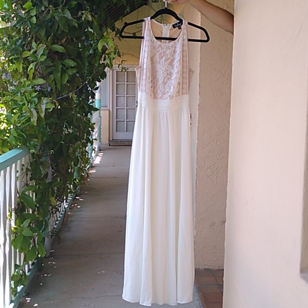 White dress